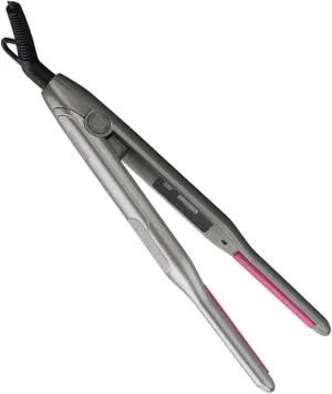 FRCOLOR Multi-Function Hair Straightener Curler Titanium Flat Iron Portable Styling Tool 3 Temperature Control Quick Heat-