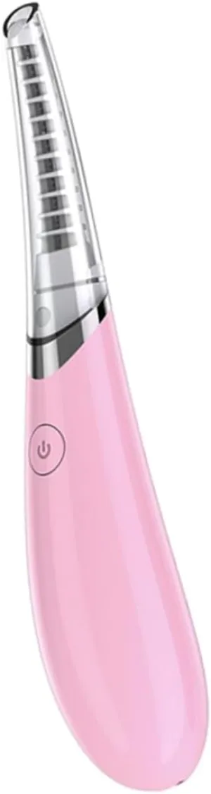 Gatuida Electric Lash Curler for Asian Eyes Heated Eyelash Perm Device Fast 10s Heat up Painless Dual Temperature Nickel-Chromium Wire Compact Size