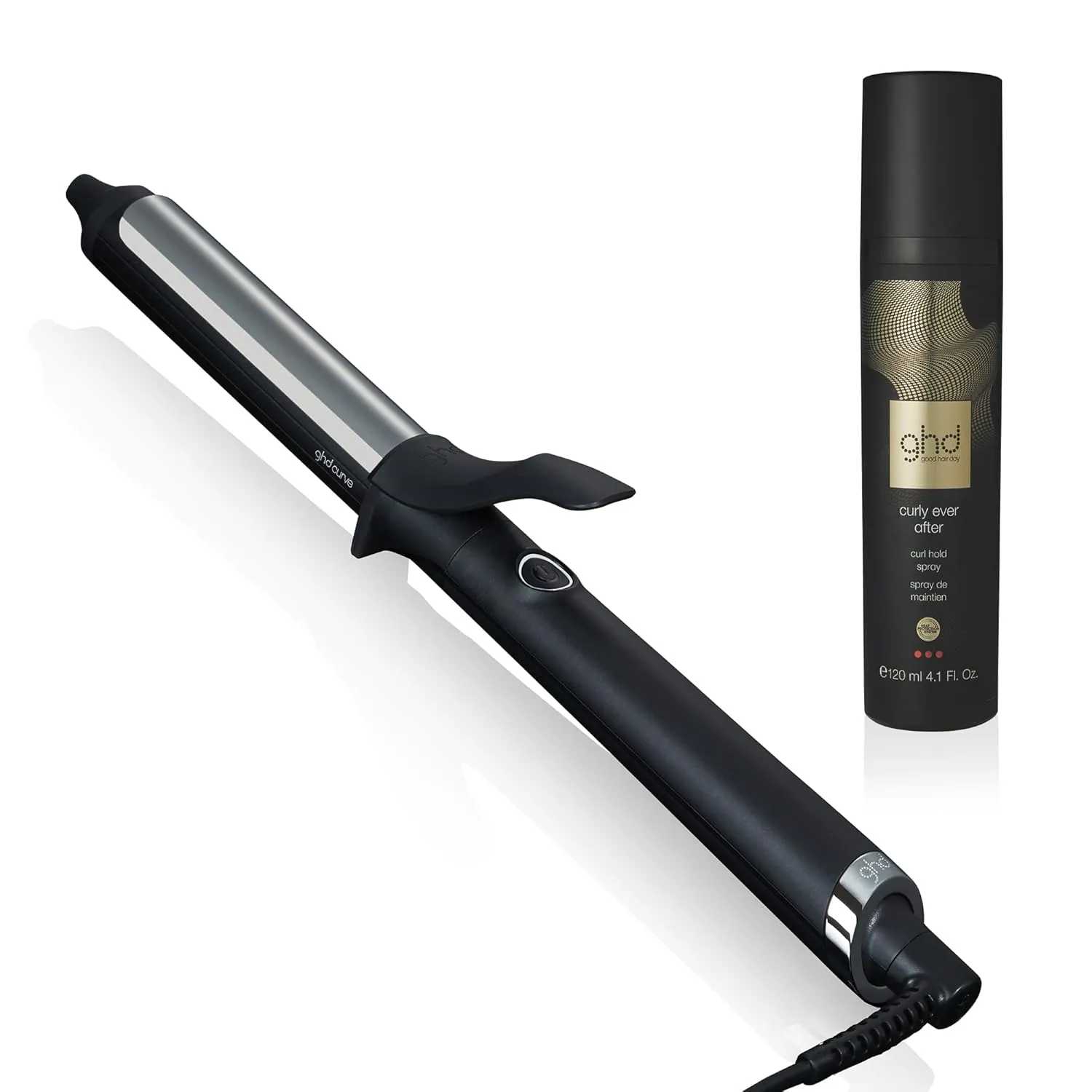 ghd Classic Curl Hair Curling Iron ― 1" Hair Curler, Professional Styling Tool with Safer-for-Hair Styling Tool Temperature, Easily Create Glamorous & Perfectly Defined Curls