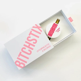 Gift Duo: Lip Plumper and BITCHSTIX Gold Lip Brush Set