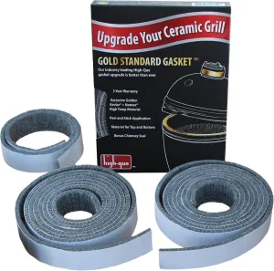 Gold Standard Nomex and Kevlar Gasket, Replacement for Primo Oval x-Large 400 Grill High-Heat 14.5' Gasket Seal, 2-Year Warranty, Made in USA