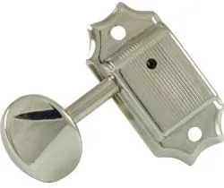 Gotoh Vintage Oval Knob Tuners Nickel (3 per side)