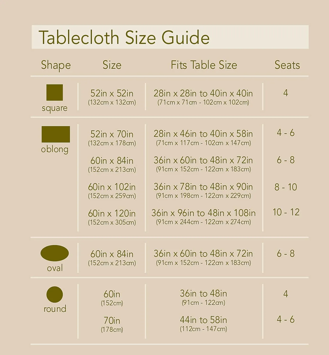 Grapevines Taupe Contemporary Grape Print Heavy 4 Gauge Vinyl Flannel Backed Tablecloth, Indoor/Outdoor Wipe Clean Tablecloth with Flannel Backing, 60 Inch x 84 Inch Oval, Taupe