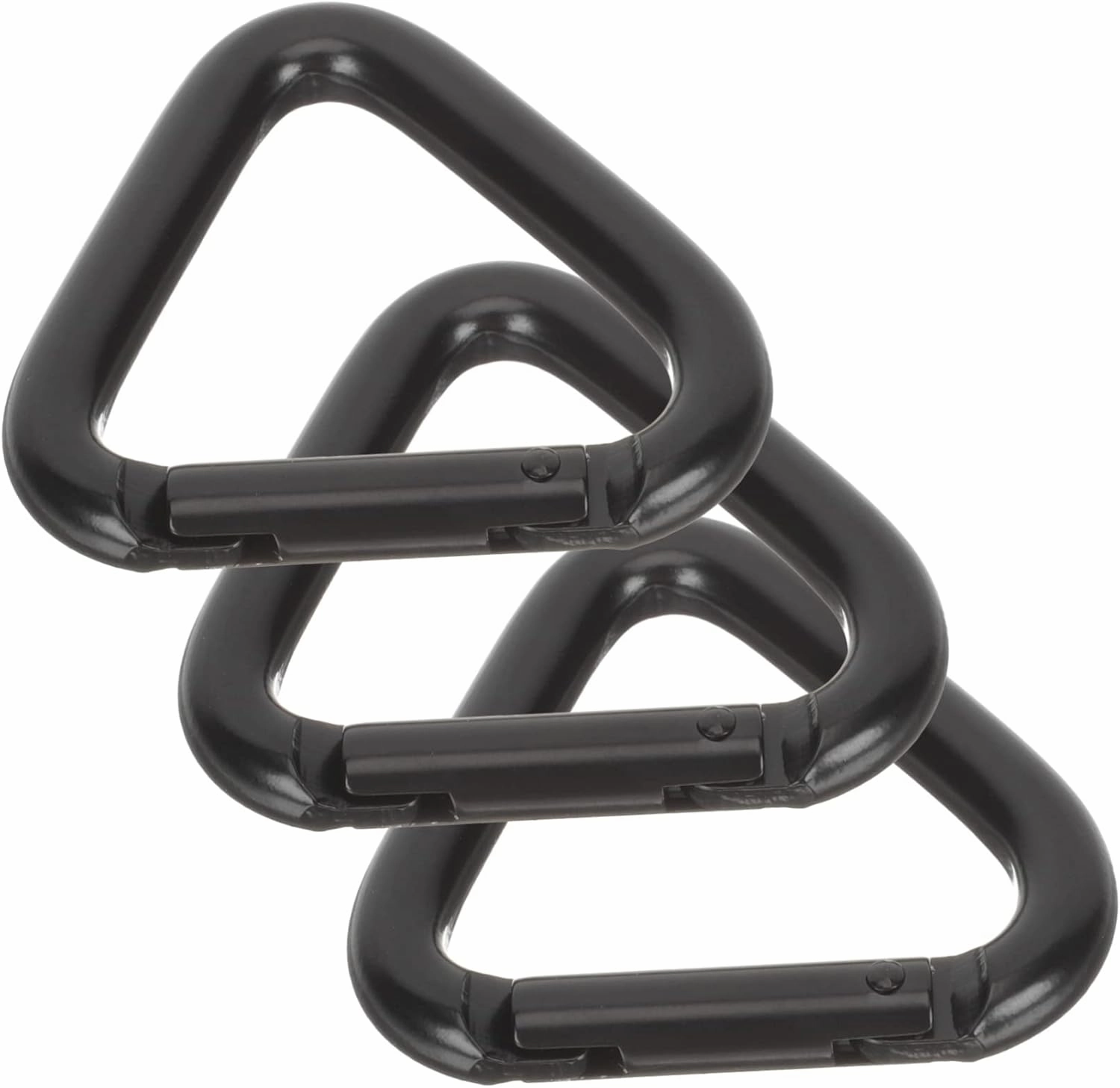 Happyyami Triangle Carabiner Big Carabiner Clip Mountain Climbing Buckle Hanging Buckles Carabiner Clip Large Key