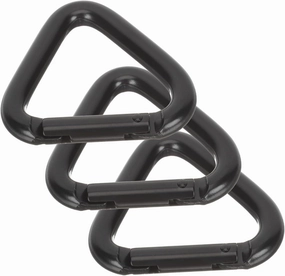 Happyyami Triangle Carabiner Big Carabiner Clip Mountain Climbing Buckle Hanging Buckles Carabiner Clip Large Key