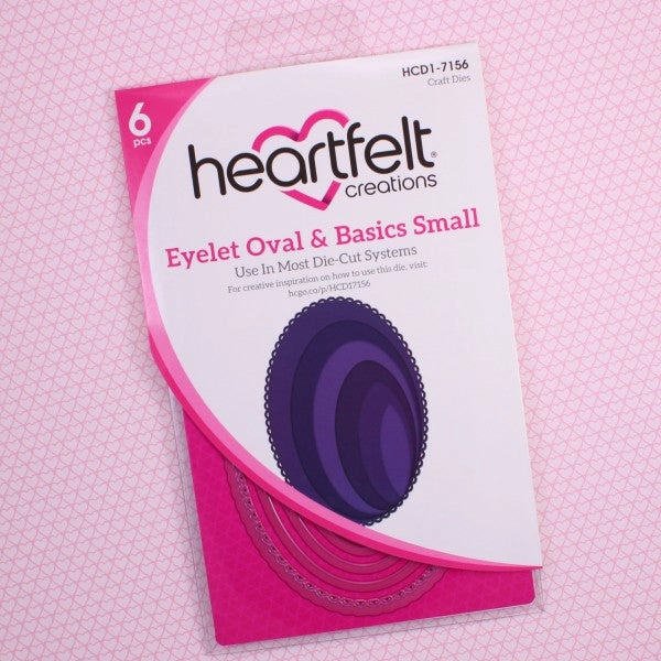 Heartfelt Creations, Eyelet Oval & Basics Small Die