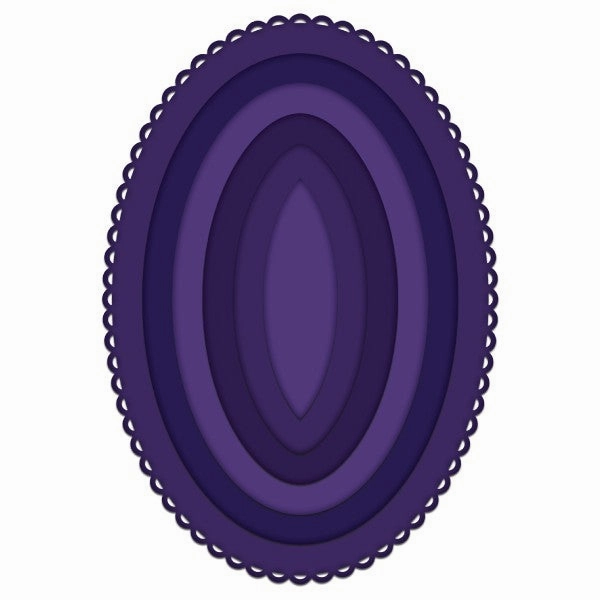 Heartfelt Creations, Eyelet Oval & Basics Small Die