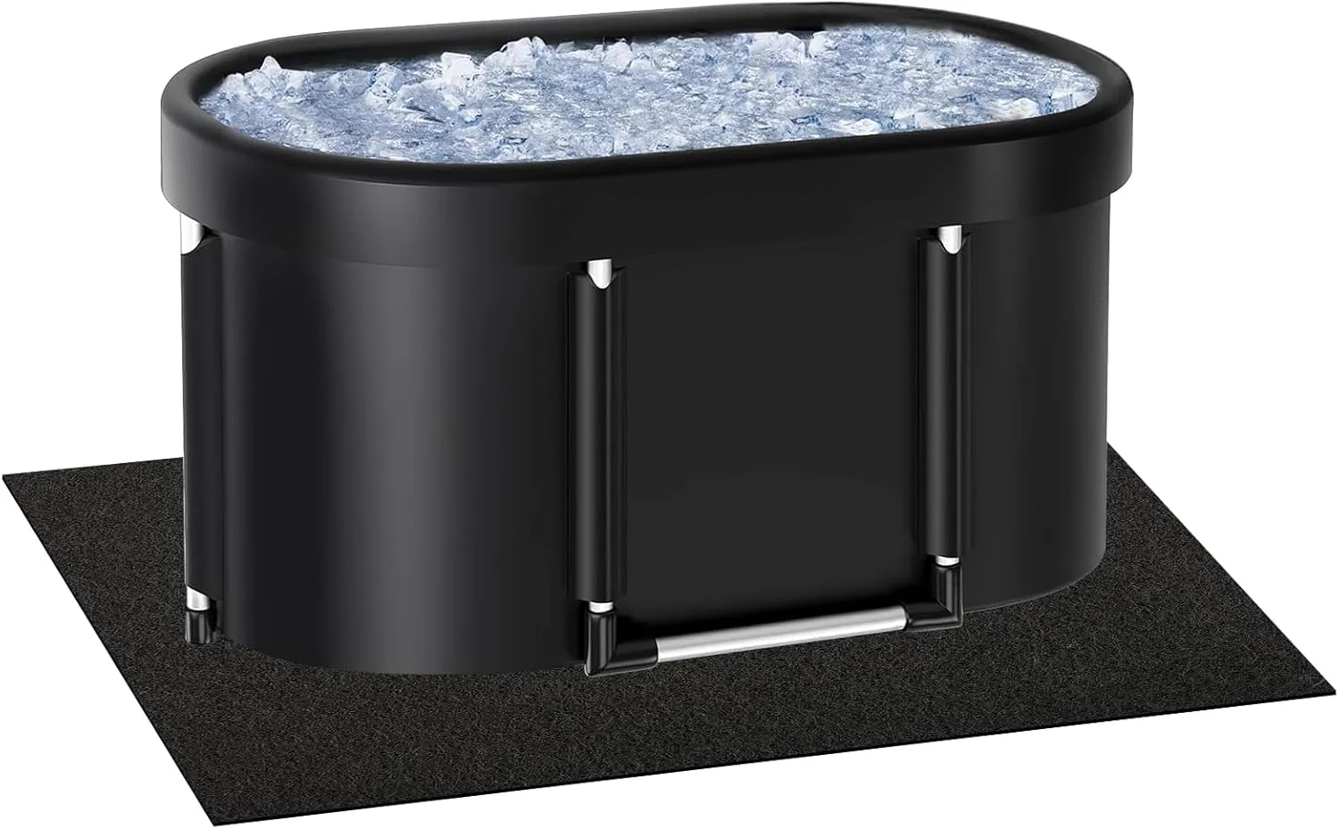 Ice Bath Mat,Cold Pod Mat for Ice Bath Tub-Cold Cold Plunge Mat 59 * 40inch for Underneath of Ice Baths