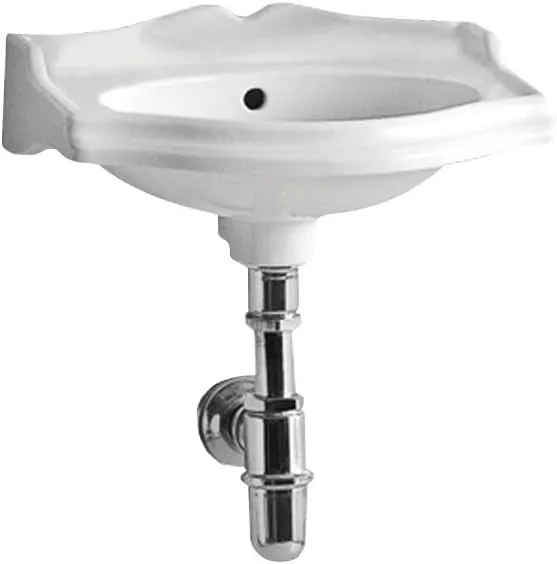 Isabella No Hole Wall Mount Lavatory Sink