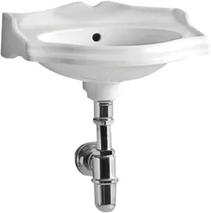 Isabella No Hole Wall Mount Lavatory Sink