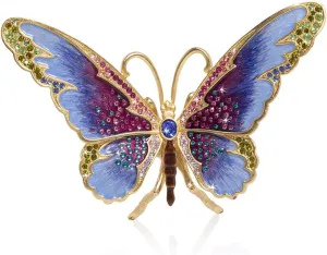Jay Strongwater Puccini - Butterfly Large Figurine
