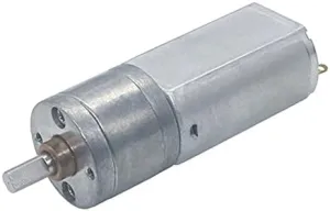 JGA20-180 DC Speed Reducer Mini Motor Gear Motor Electric Toy Small Motor Robot Hair Curler Motor - (Speed(RPM): 480rpm, Voltage(V): 12V)
