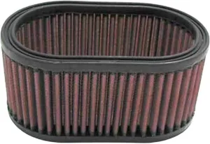 K&N High-Flow Original Lifetime Universal Clamp-On Filter: High Performance, Premium, Washable, Replacement Engine Filter: Flange Diameter: 7" X 4-1/2", 3-5/16"H, OVAL, E-3341