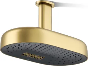 KOHLER Statement Oval 14 in. Two-Function 2.5 Gpm With Katalyst Air-Induction Technology