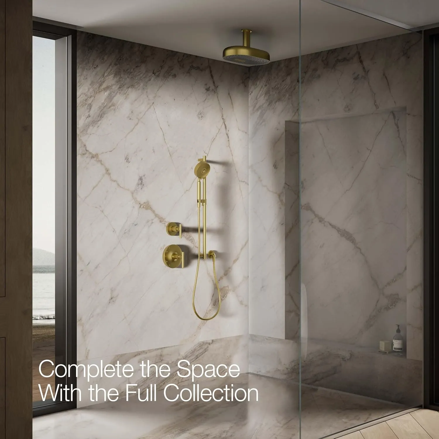 KOHLER Statement Oval 14 in. Two-Function 2.5 Gpm With Katalyst Air-Induction Technology