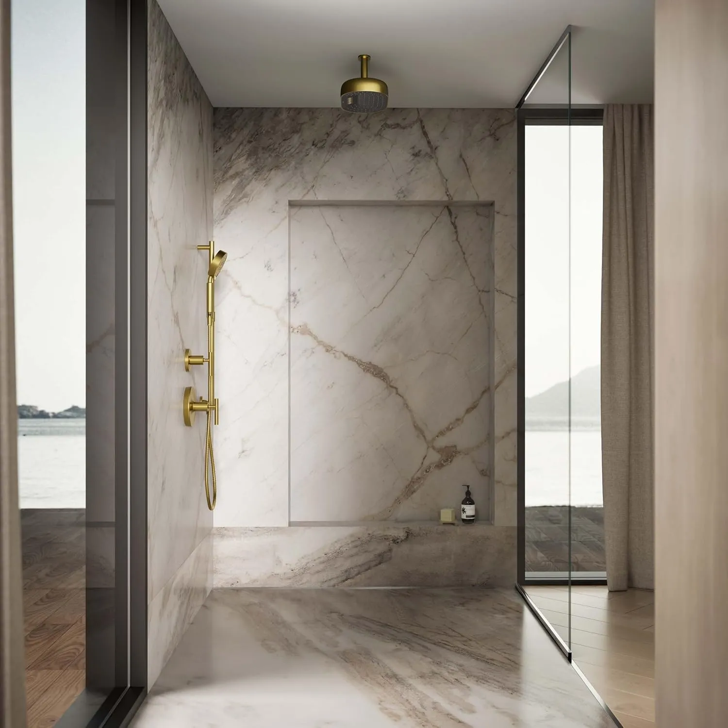 KOHLER Statement Oval 14 in. Two-Function 2.5 Gpm With Katalyst Air-Induction Technology