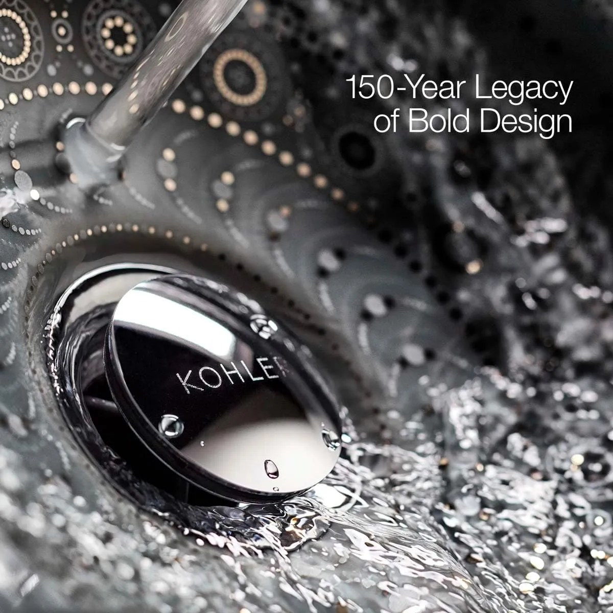 KOHLER Statement Oval 14 in. Two-Function 2.5 Gpm With Katalyst Air-Induction Technology