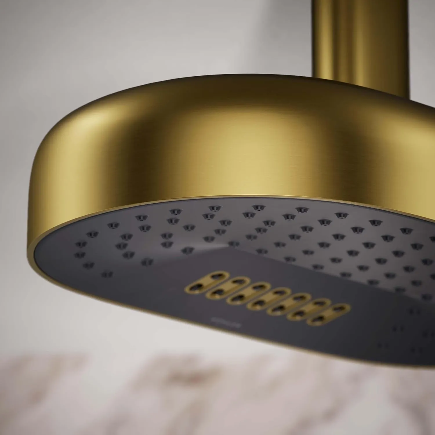 KOHLER Statement Oval 14 in. Two-Function 2.5 Gpm With Katalyst Air-Induction Technology