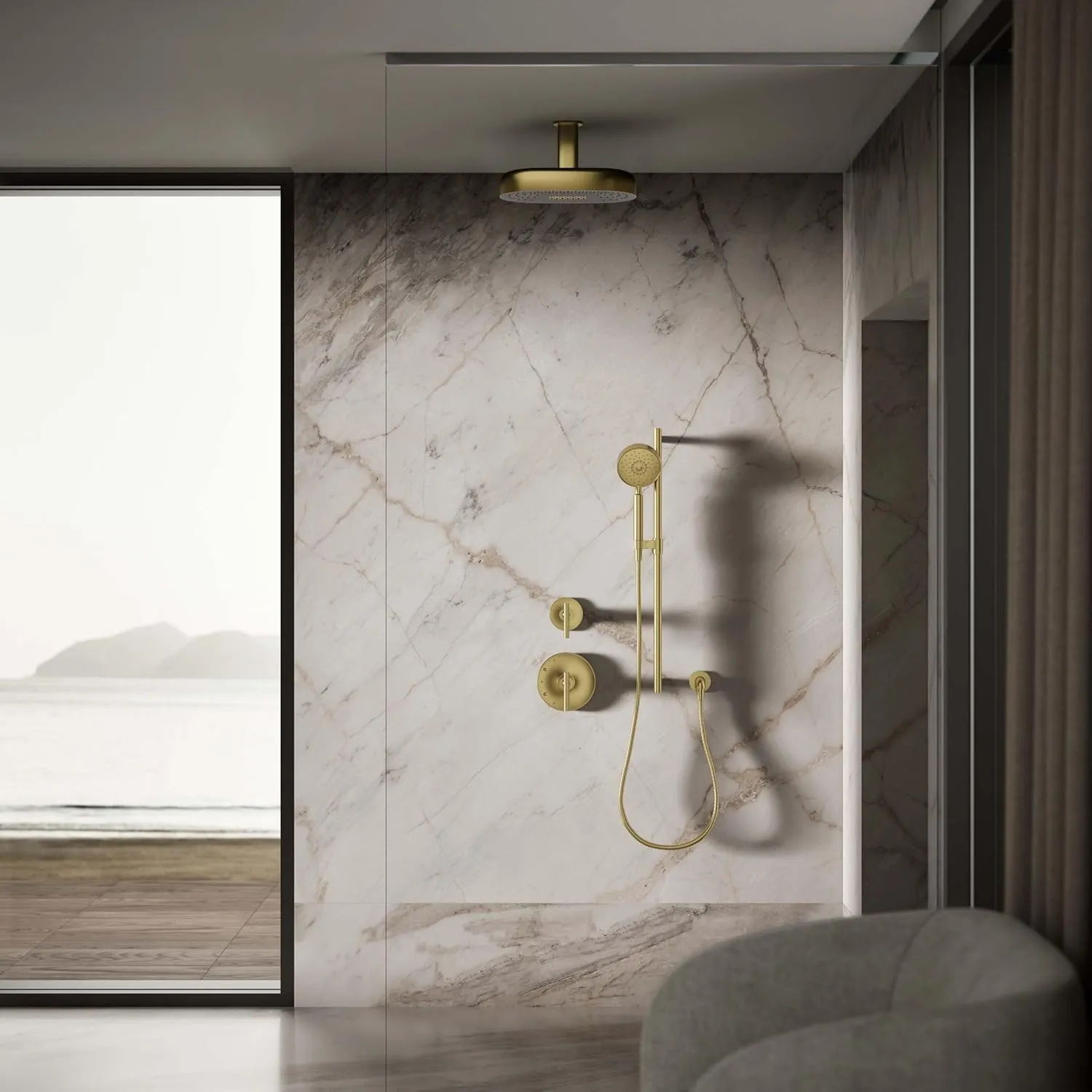 KOHLER Statement Oval 14 in. Two-Function 2.5 Gpm With Katalyst Air-Induction Technology