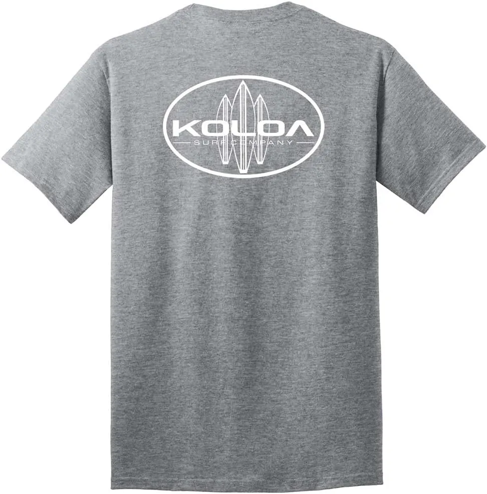 Koloa Surf Classic Surfboards Tees - Heavy Cotton T-Shirts in Regular Big & Tall