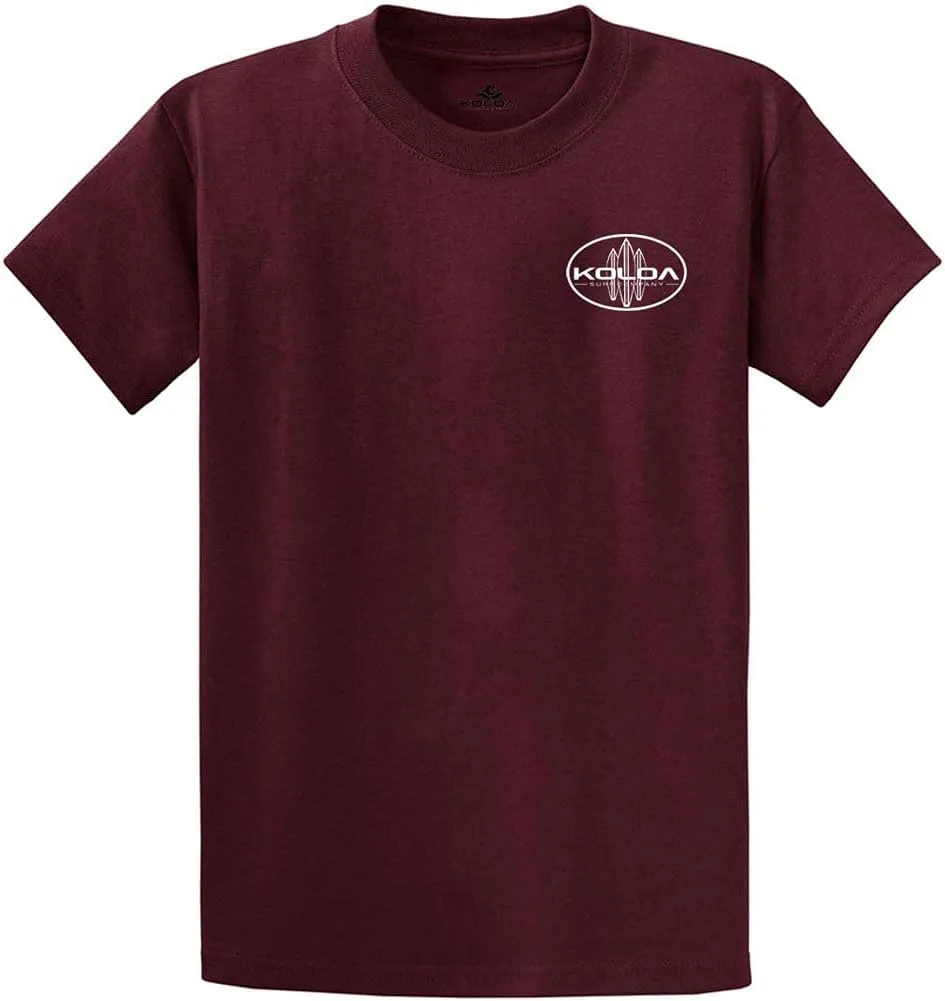 Koloa Surf Classic Surfboards Tees - Heavy Cotton T-Shirts in Regular Big & Tall