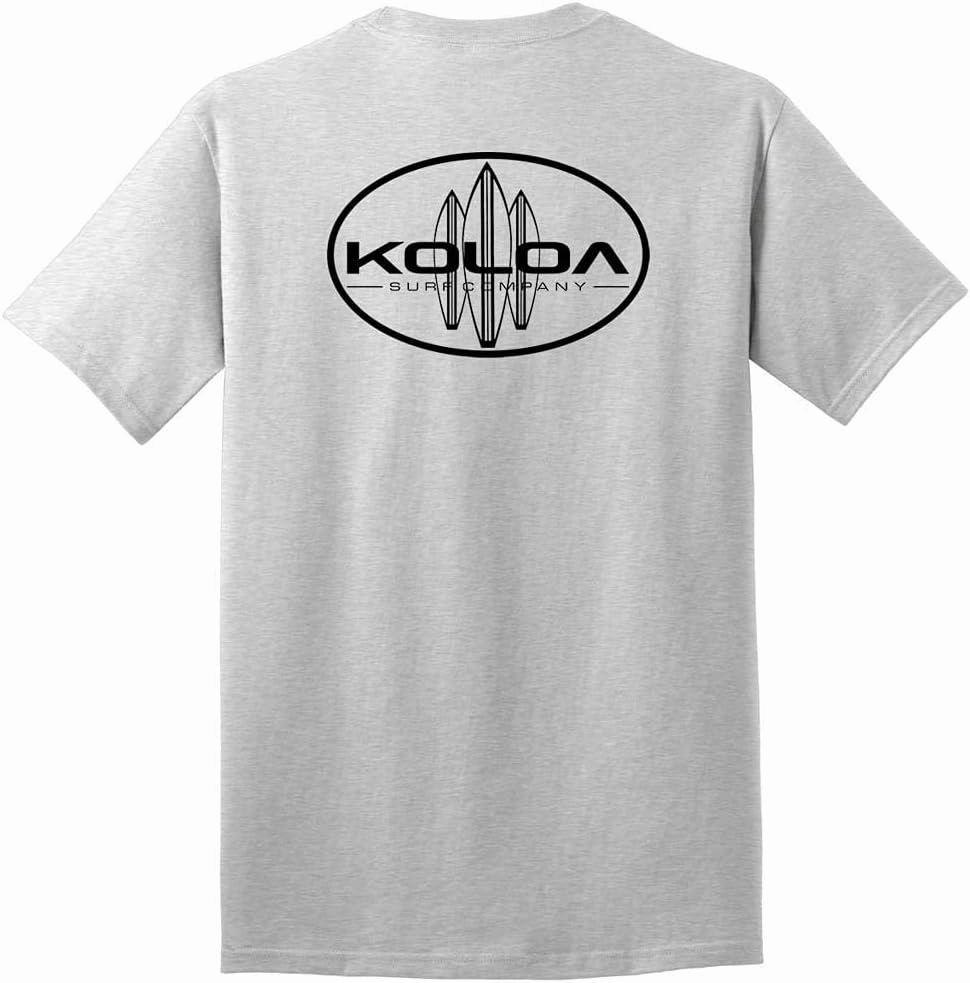Koloa Surf Classic Surfboards Tees - Heavy Cotton T-Shirts in Regular Big & Tall