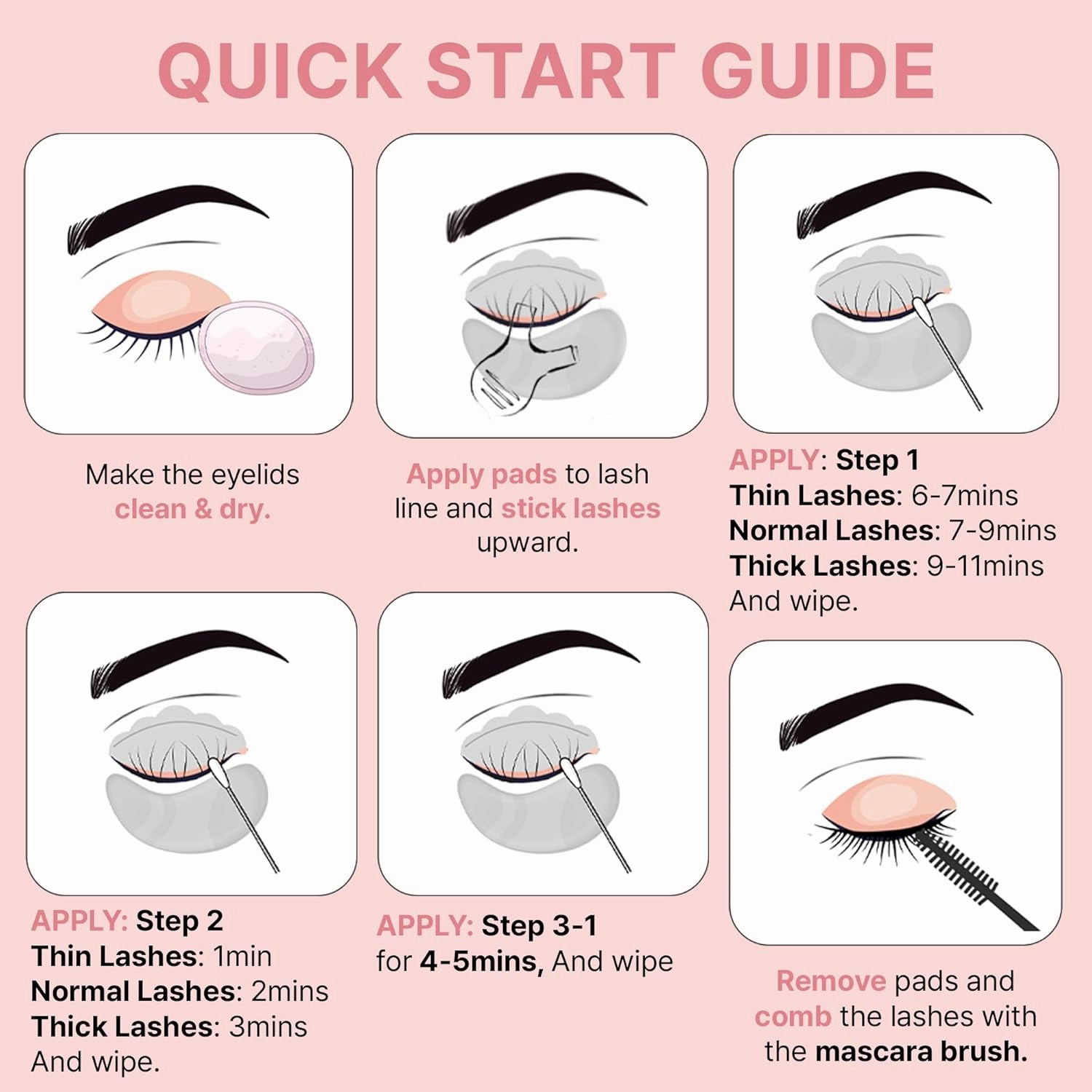 Korean Lash Lift Kit - Eye Brow Lamination Kit Eyelash Perm Kit Eyelash Lift Kit Lash Perm Eyebrow Lamination