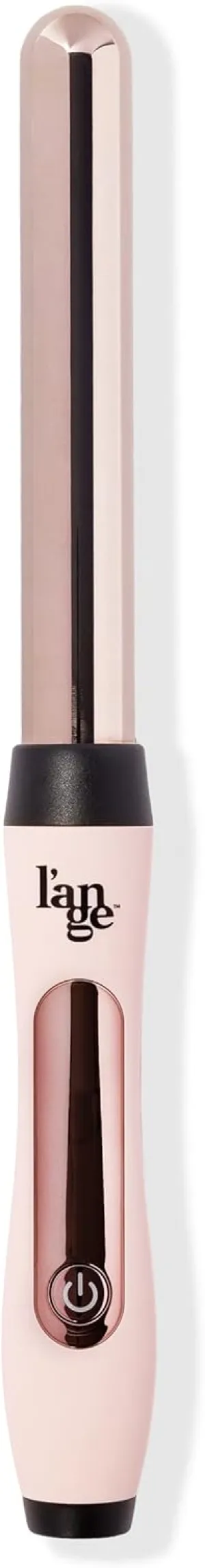 L'ANGE Hair Le Curl Titanium Curling Wand | Professional Curling Iron for All Hair Types | Clip Free Hair Curler | Best Curling Wand for Tighter Curls & Beach Waves | Blush 1” (25MM)