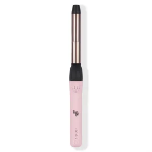 L'ANGE HAIR Le Pirouette 25MM Titanium Rotating Curling Iron | 1 Inch Self-Rotating Hair Curler | Adjustable Heat (290°F-410°F) | Mini Clamp | 360° Swivel Cord | Dual Voltage | Travel-Ready | Blush