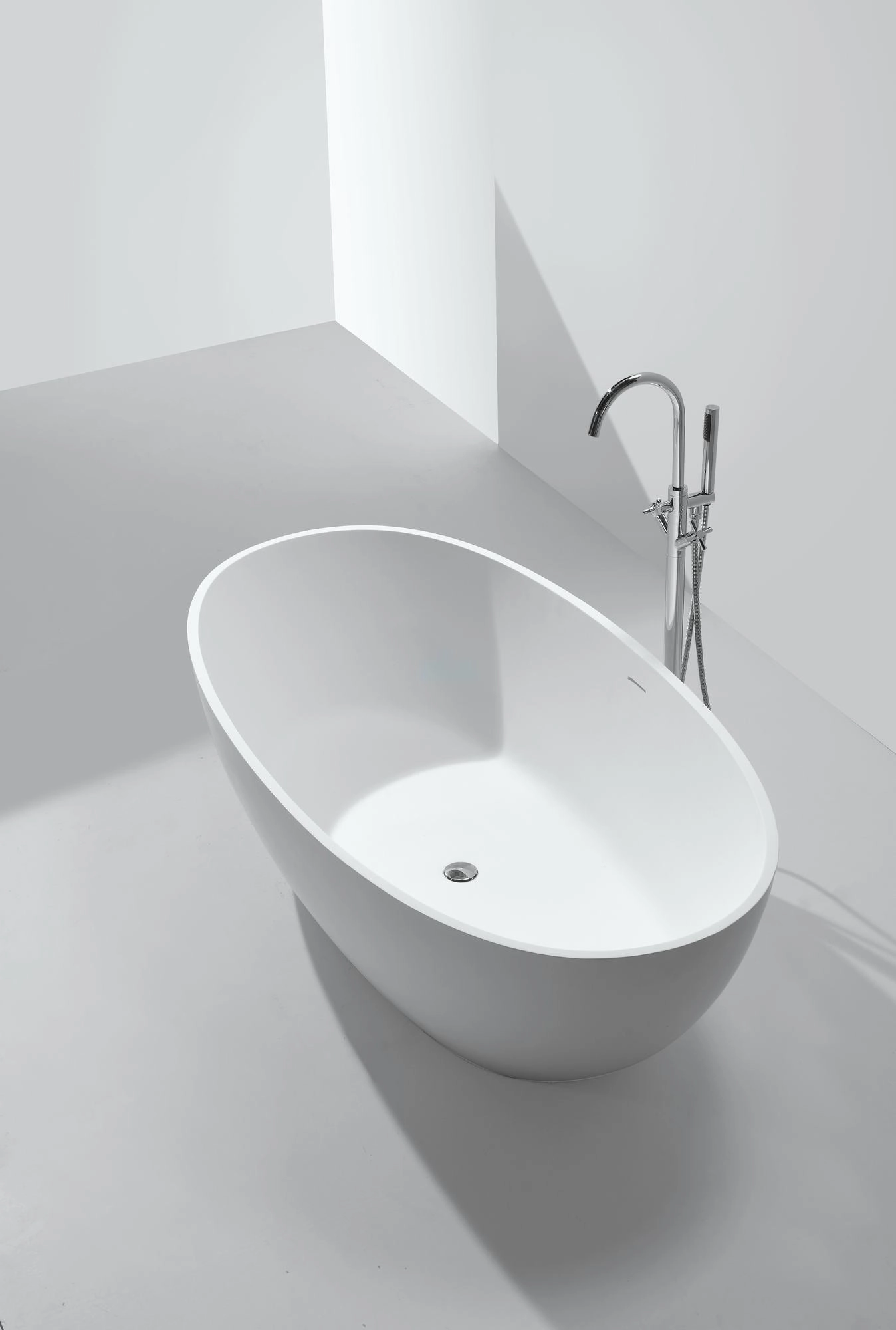 Large Oval Shaped Stone Bath - 1828mm - B003