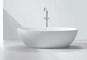 Large Oval Shaped Stone Bath - 1828mm - B003