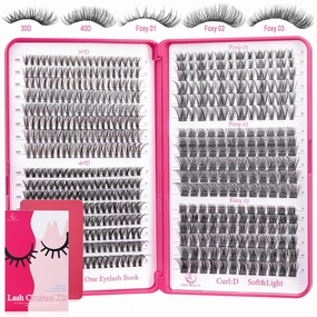 Lash Clusters Wispy - Lash Clusters,30D 40D Lash Clusters For Natural Look WideSpan 8-16MM Eyelash Clusters D Curl Lash Clusters For DIY Lashes At Home