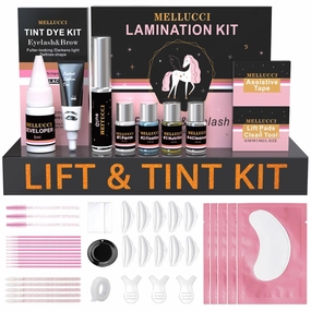 Lash Lift and Black Color Kit Brow Lamination and Black Color Long Lasting Easy to Use Professional Salon-Quality Lash Perm Kit Safe Effective Results Salon & DIY Use
