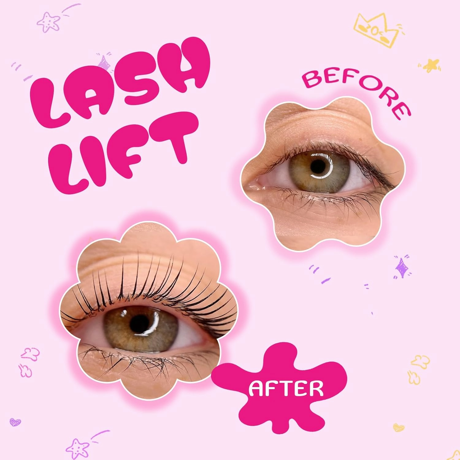 Lash Lift Kit - Easy to Use Salon-Quality Eyelash Perm Kit with Full Tools