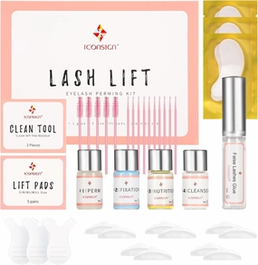 Lash Lift kit, Professional Eyelash Lift Kit for Women, Beginner Friendly Lash Perm Kit with Long-Lasting 6-8 Week Curls, Lifting & Curling for Eyelashes, Salon & Home Use Eyelash Curling Tool