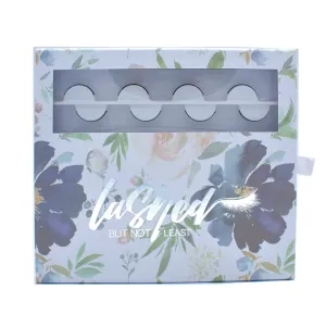 Lashed But Not Least Eyelash Cases (Blue & White Flowers)