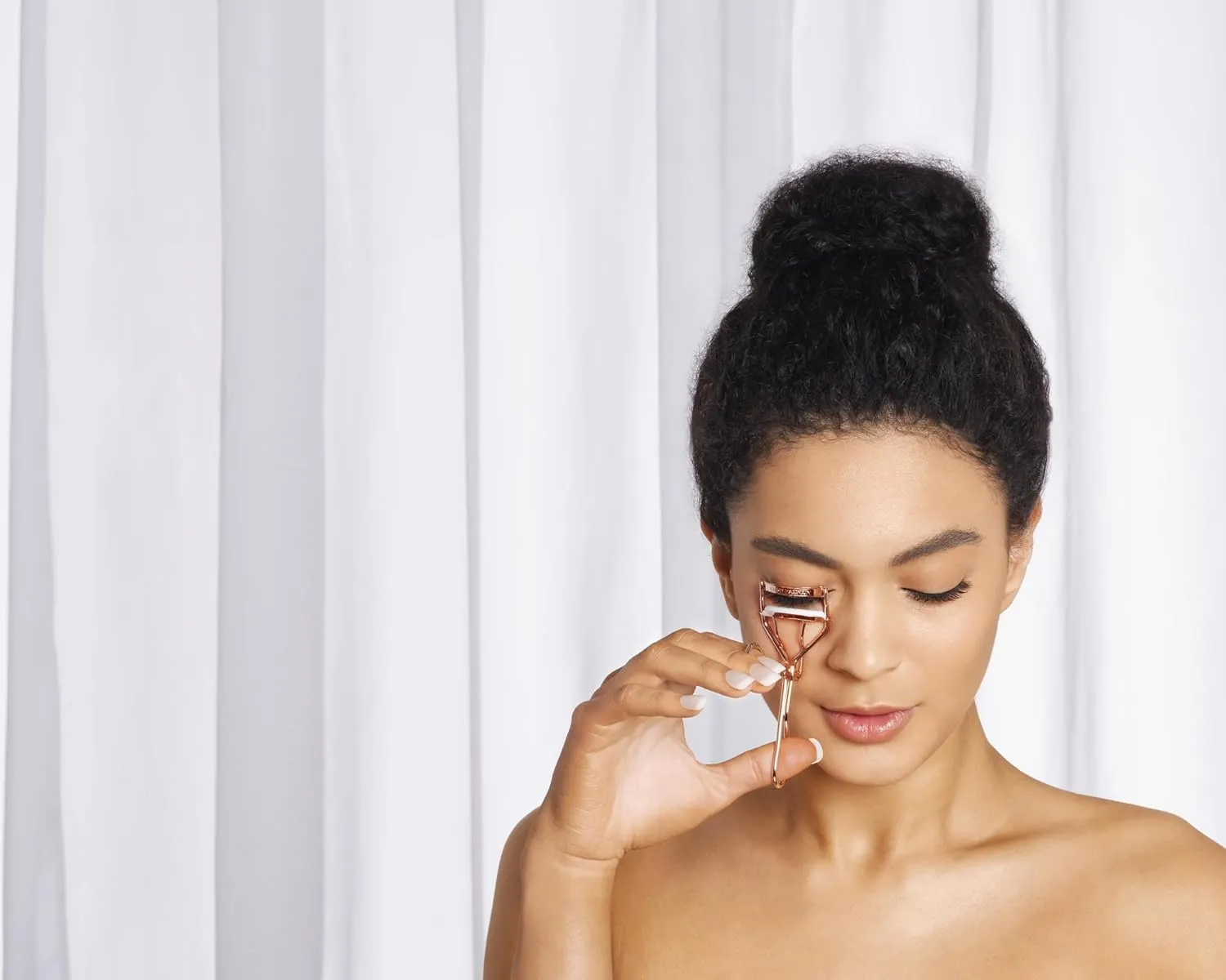 Lazy Perfection Eyelash Curler, The C Curl Eyelash Curler, Gentle Natural Curl, No Pinch Lash Curler, Professional Lash Curler for Women for All Eye Shapes, Easy-to-Use