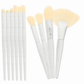 LIFKOME 10-piece Blusher Makeup Brush Set for Women Eyeshadow Applicators Eyelash Foundation Lip Brush Set