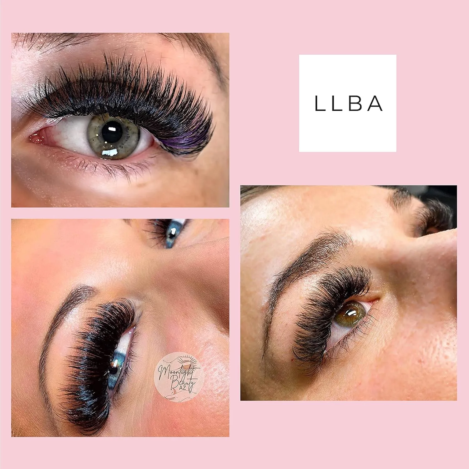 LLBA Promade Fans | Handmade Volume Eyelashes | Multi Selections From 3D To 16D | C CC D DD L M Curl | Thickness 0.03 ~ 0.1 mm | 8 - 20mm Length | Long Lasting | Easy Application (12D-0.03 D 12 mm)