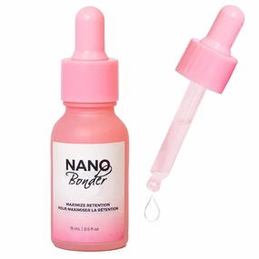 LLBA Nano Super Lash Bonder for Eyelash Extensions Super Bonder Glue Accelerator Lash Extension Sealant Longer Retention, Glue Primer Accelerate Drying Time, Low Irritation (15ml) (Packaging May Vary)