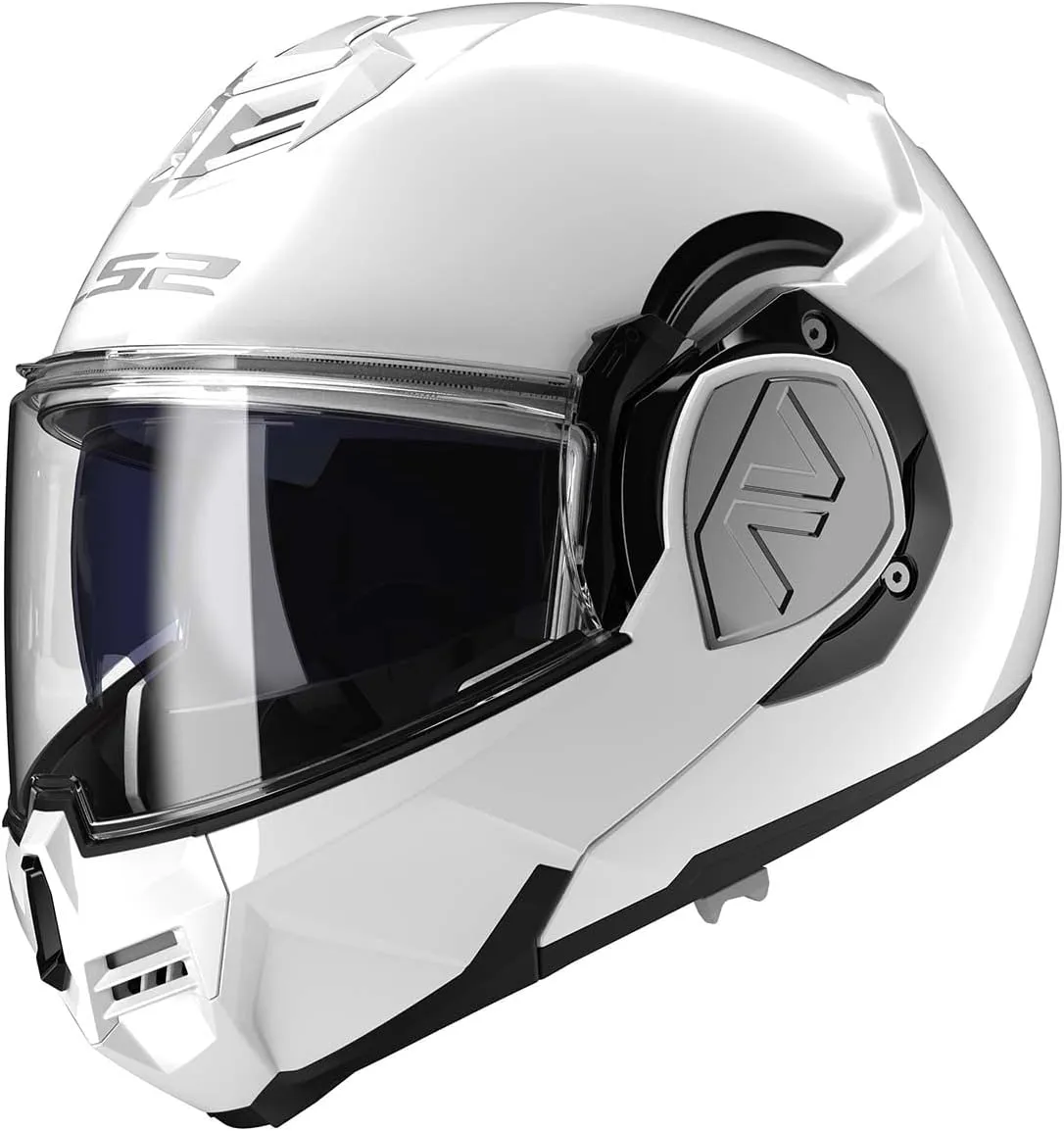 LS2 Helmets Advant Modular Helmet (Gloss White - 2X-Large)
