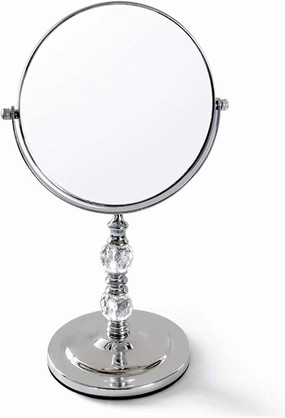 Makeup Mirror Makeup Mirror Desktop Vanity Mirror,Princess Mirror,Double-Sided,Portable,European Table Mirror,Bedroom Makeup Mirror Portable Small Mirror