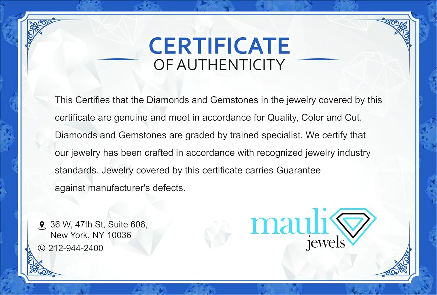 MauliJewels 1.35 Carat Sapphire And Diamond Wedding Engagement Ring 4-prong 10k Solid Yellow Gold