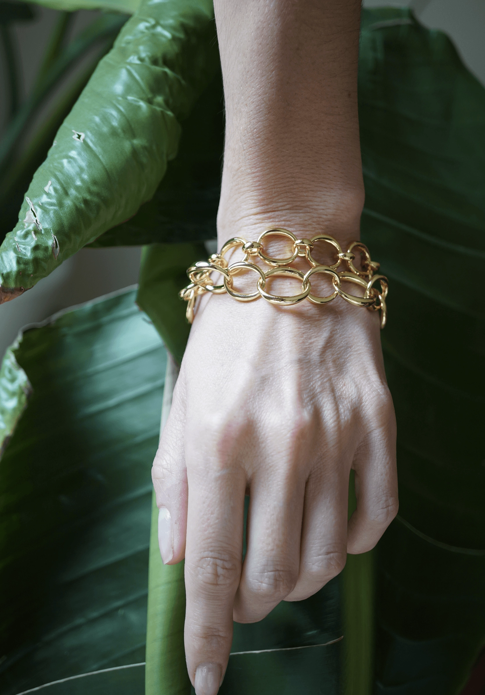 Medium Oval Chain Bracelet