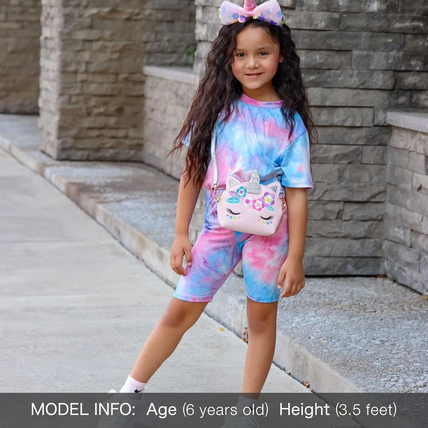 mibasies Unicorn Gifts Kids Purse for Little Girls Toddlers Mini Crossbody Bag