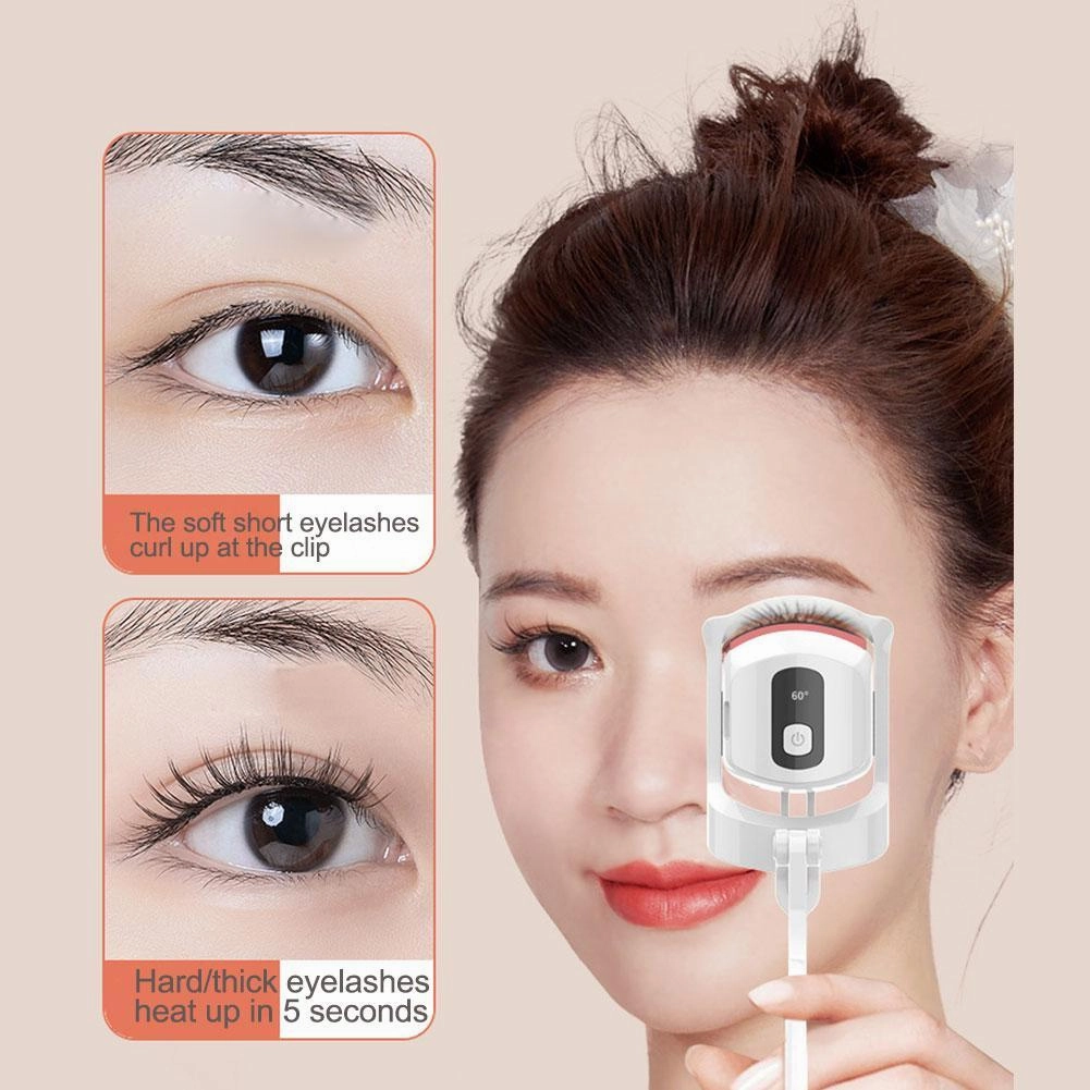 Mini Heated Eyelash Curler - Rechargeable - Fast Charging