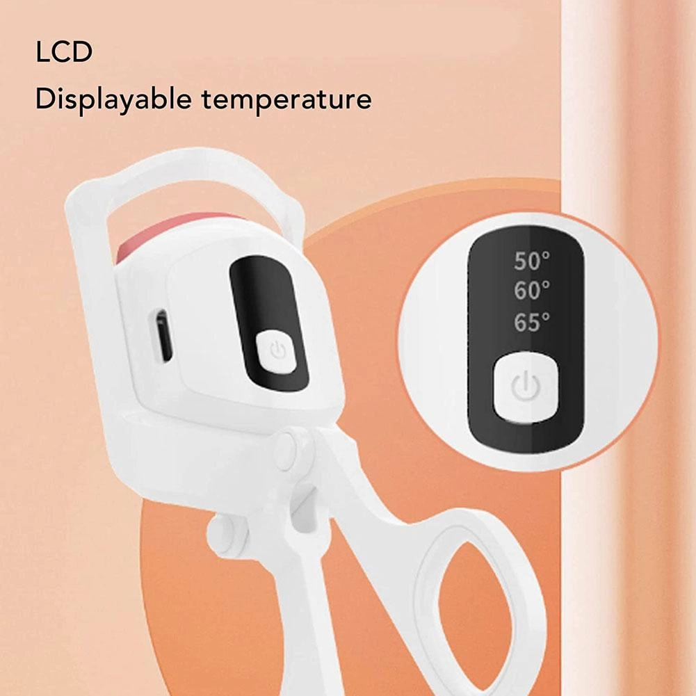 Mini Heated Eyelash Curler - Rechargeable - Fast Charging