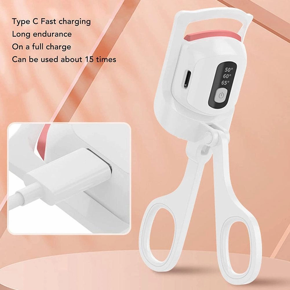 Mini Heated Eyelash Curler - Rechargeable - Fast Charging
