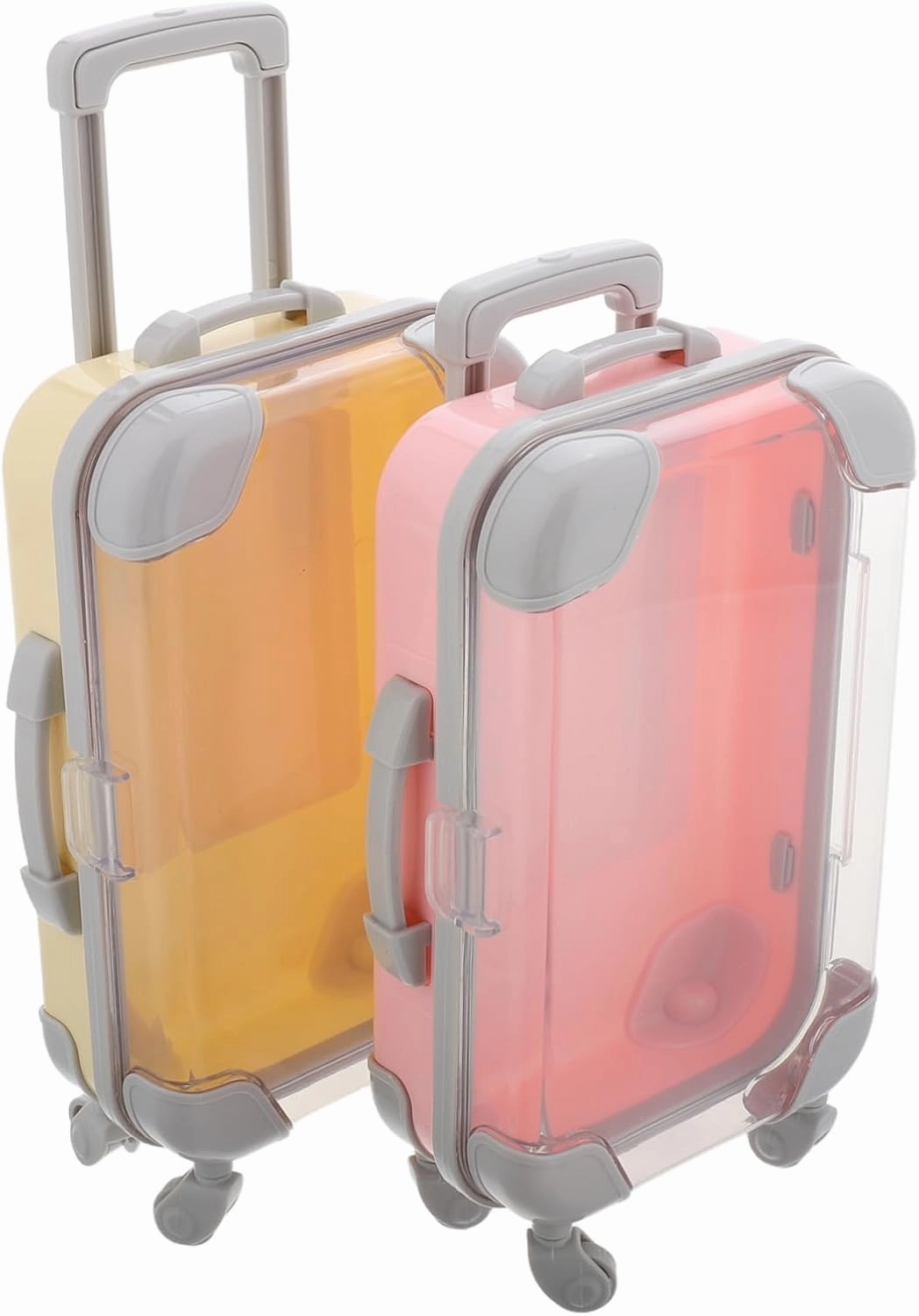 Mini Suitcase Party Favors Box for False Eyelashes Portable Storage Container Lash Holder