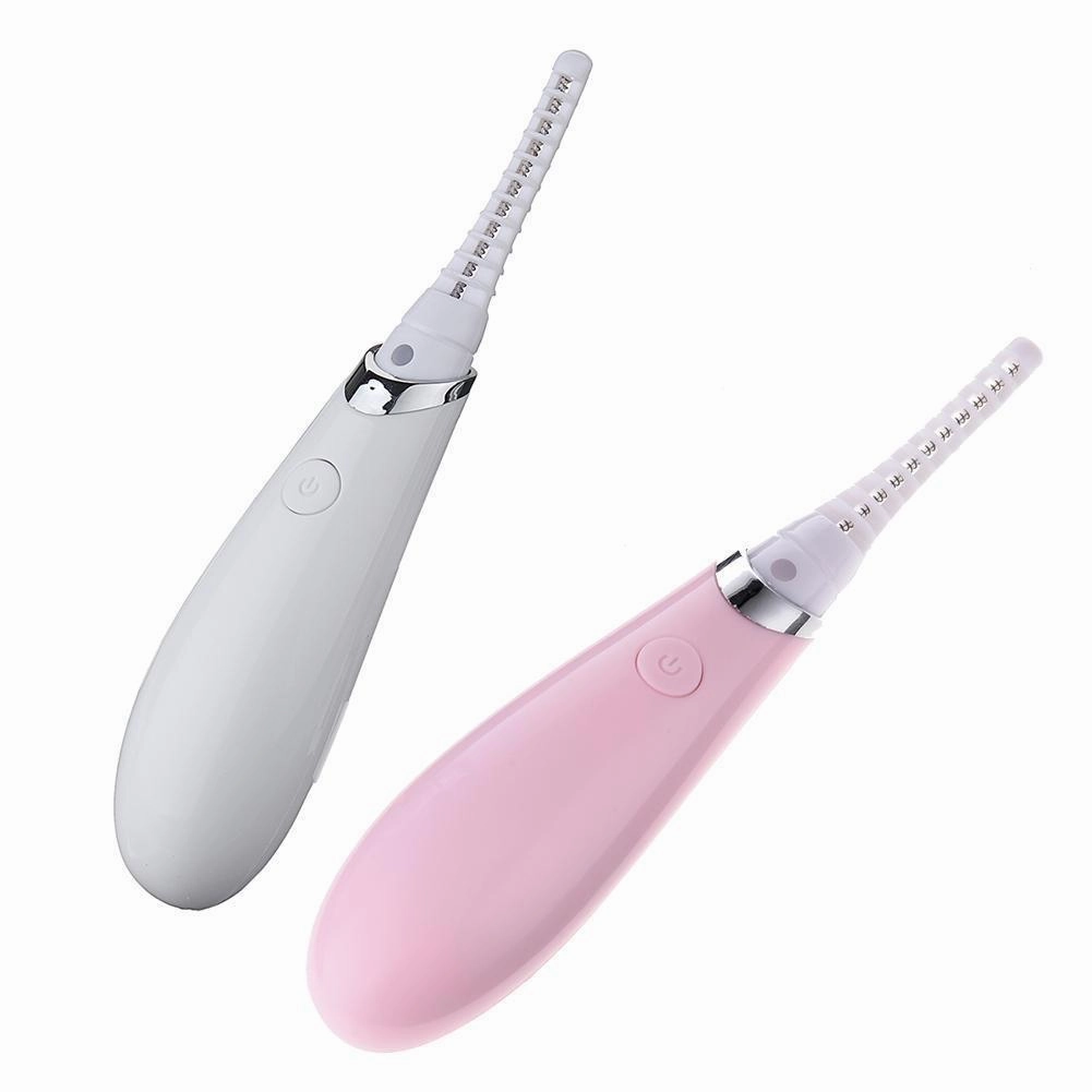 Mini USB Electric Ironing Eye Makeup Heated Eyelash Curler